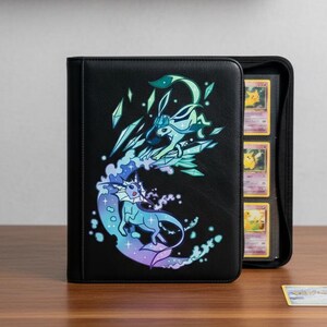 Glaceon Card Binder - Etsy