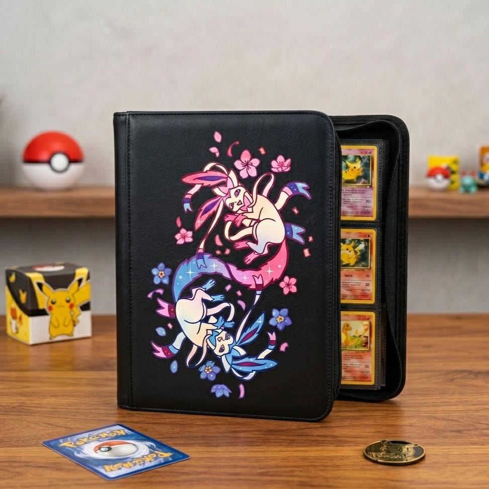 custom football card binder Glaceon VMAX 209/203 (Graded) main image 1