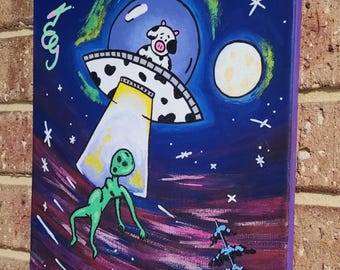 Out Of This World, Acrylic Painting