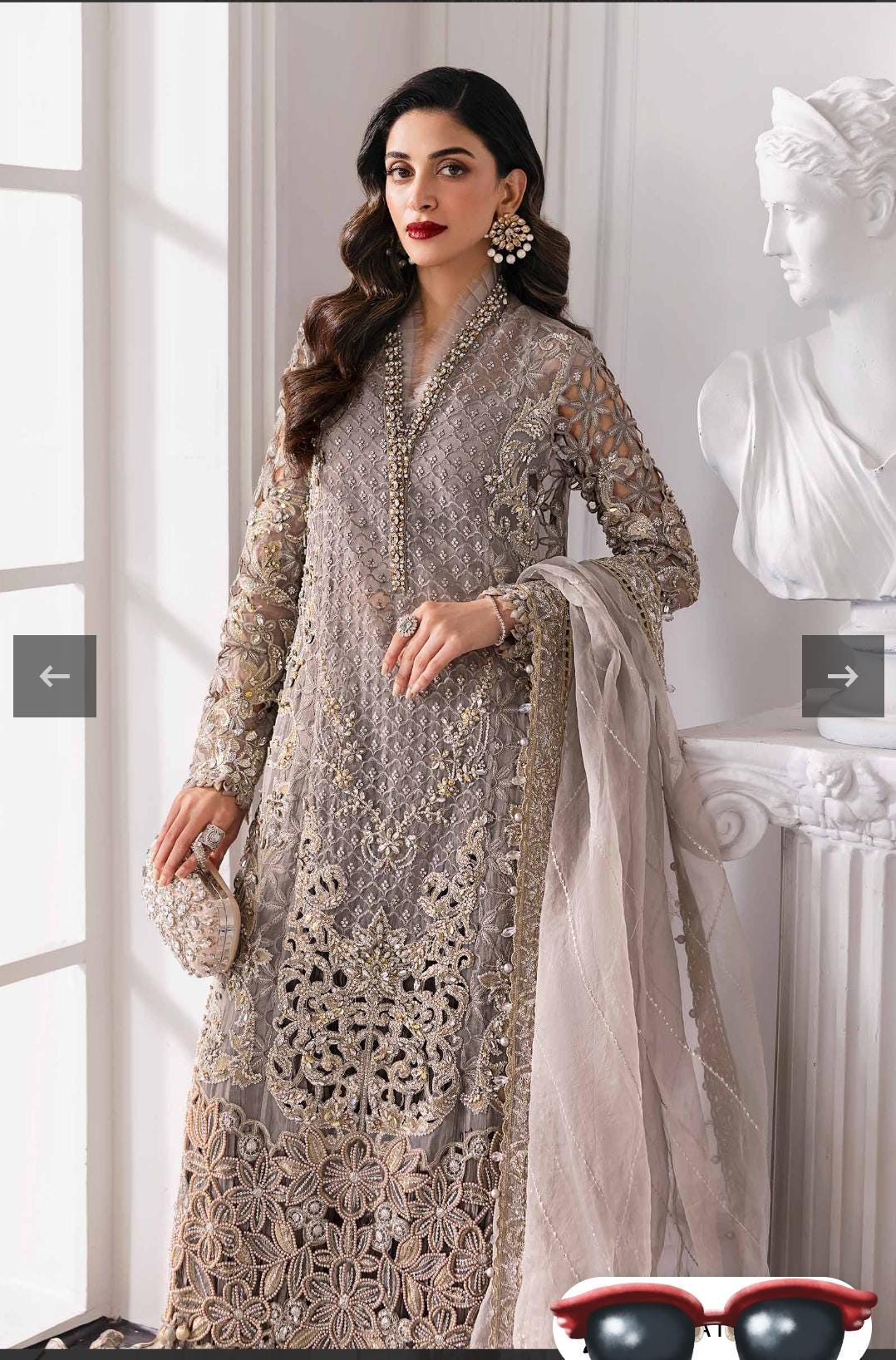 fancy party dresses pakistani Pakistani Party Dresses Designer Dresses Online Nameera by Farooq