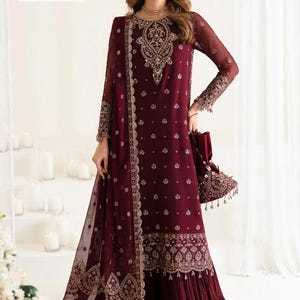 Pakistani Fancy Party Wear Dresses for Women Online | Latest Stitched Unstitched Designs Collection&quot;**