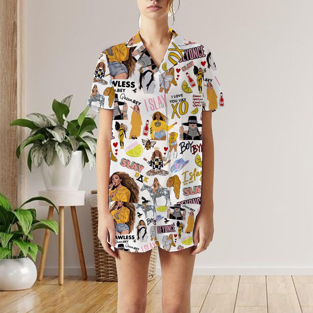 Beyonce I Sleigh All Day Short Pajamas Set, Radical Optimism Tour ...