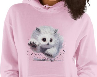 Running Owlbear Hoodie, DnD Gamer Pullover