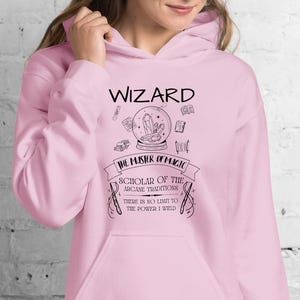 D&D Wizard Hoodie: Dungeons and Dragons RPG Pullover