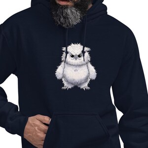 Angry Baby Owlbear Hoodie, DnD Sweatshirt, Dungeon Master Gift, Funny Dungeons and Dragons Pullover, Tabletop Gamer Apparel