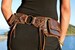Leather Utility Belt | Handmade Hip Belt | Hiking Fanny Pack | Ren Fair | Gypsy Cosplay Pocket Belt | Party Festival belt | OFFRANDES 