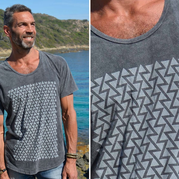 URCHIN SCOOP NECK TEE