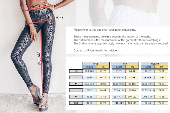 Organic Yoga Pants Printed Long Leggings Thick Stretchy Cotton Spandex  Comfort & Style High Waist Casual Urban Wear OFFRANDES -  Canada