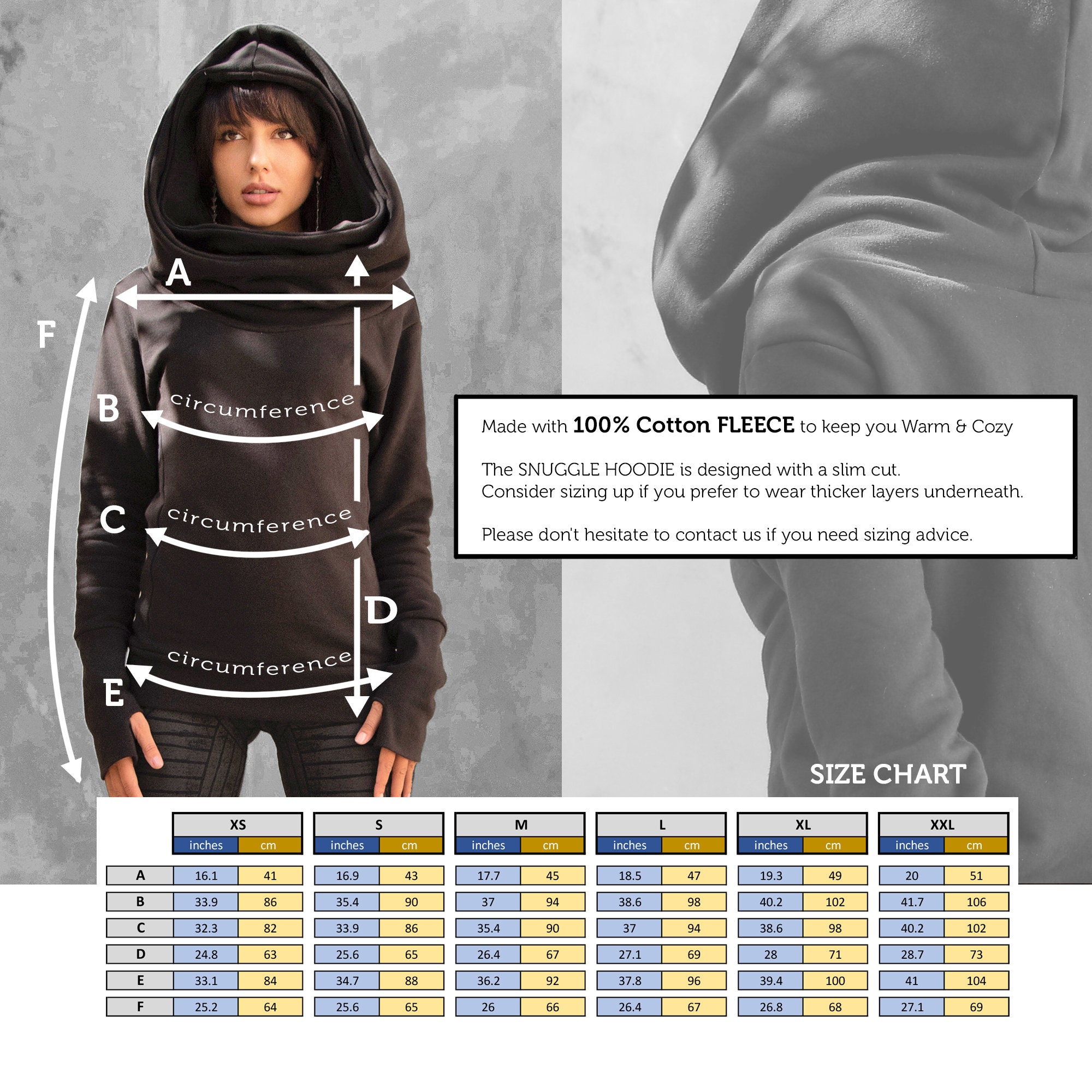 【COZY WORLDWIDE】Sweaters Tech Girl Hoodie Cozy Fleece Hoodie - Fabletics