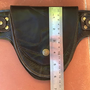 Leather Utility Belt Designer Hip Belt belt bag Pocket Belt Traveling, Hiking OFFRANDES image 10