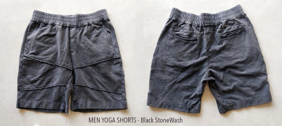 MEN Active Yoga Shorts Organic Cotton 
