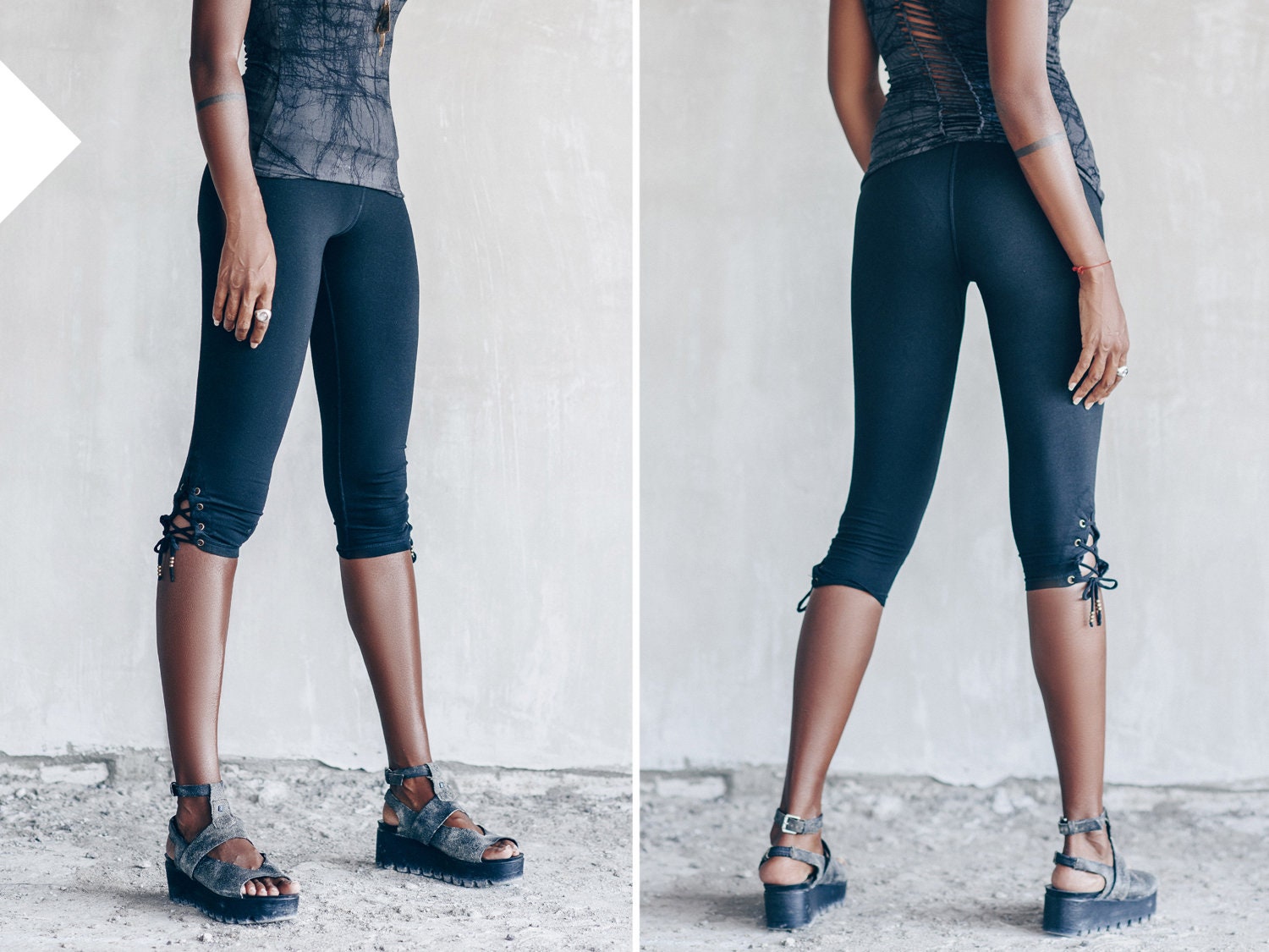 Knee high deals capris