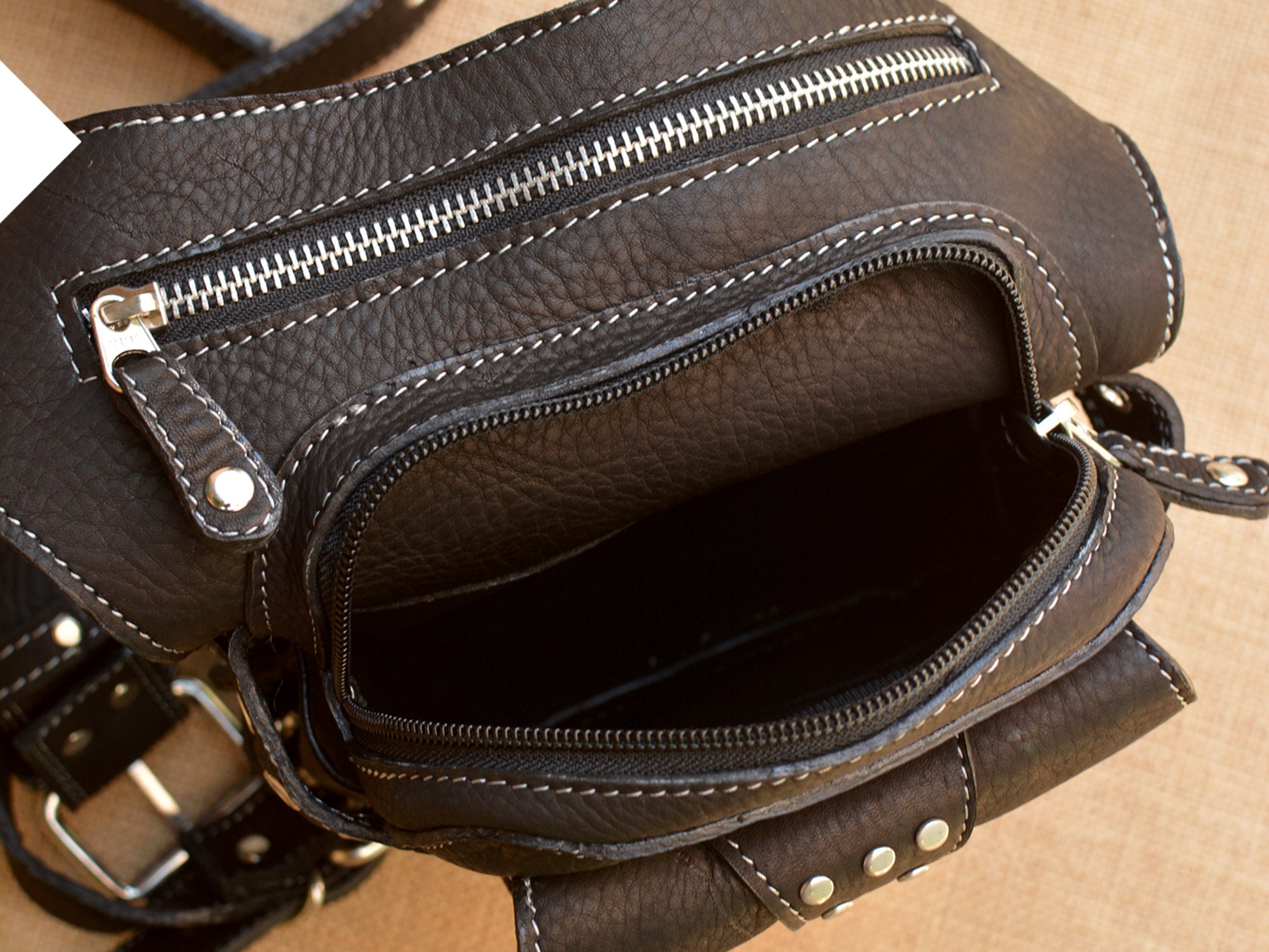 Leather Utility Belt Leg Strap Festival Hip Belt Travel Etsy Canada