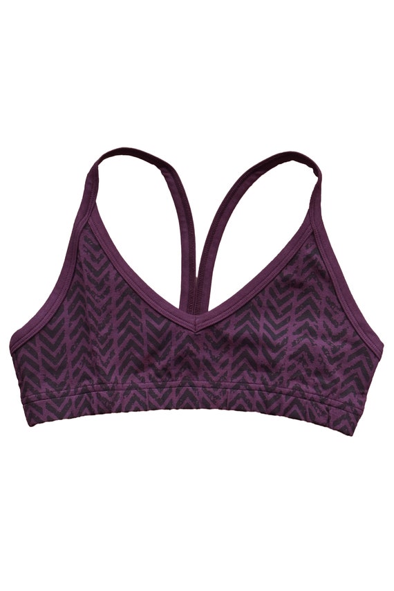 Organic Cotton Bralette YOGA Bra Printed Sports Bra Alternative