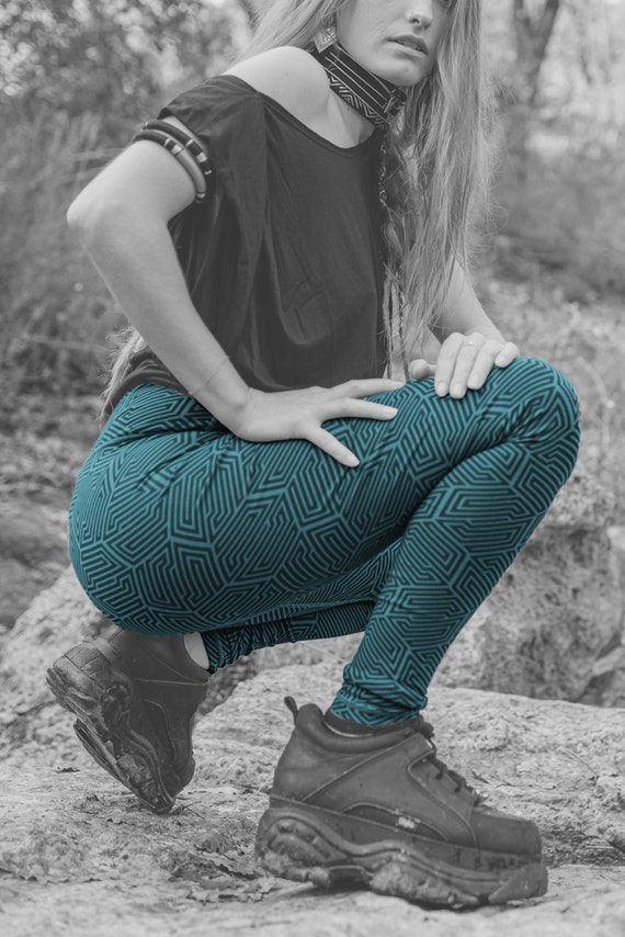 Thick and Stretchy Leggings Organic Cotton Comfortable Yoga Pants
