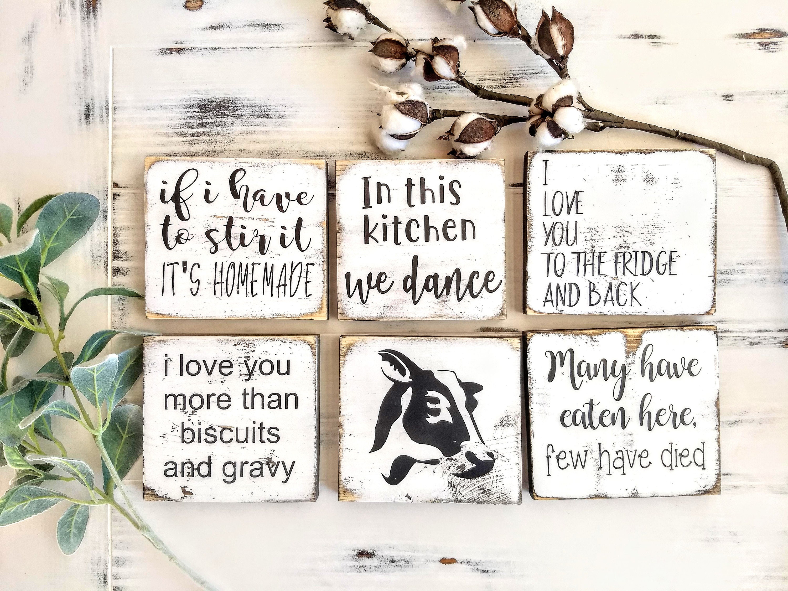 Quote Signs Farmhouse Rustic Funny Sweet Family Decorative - Temu