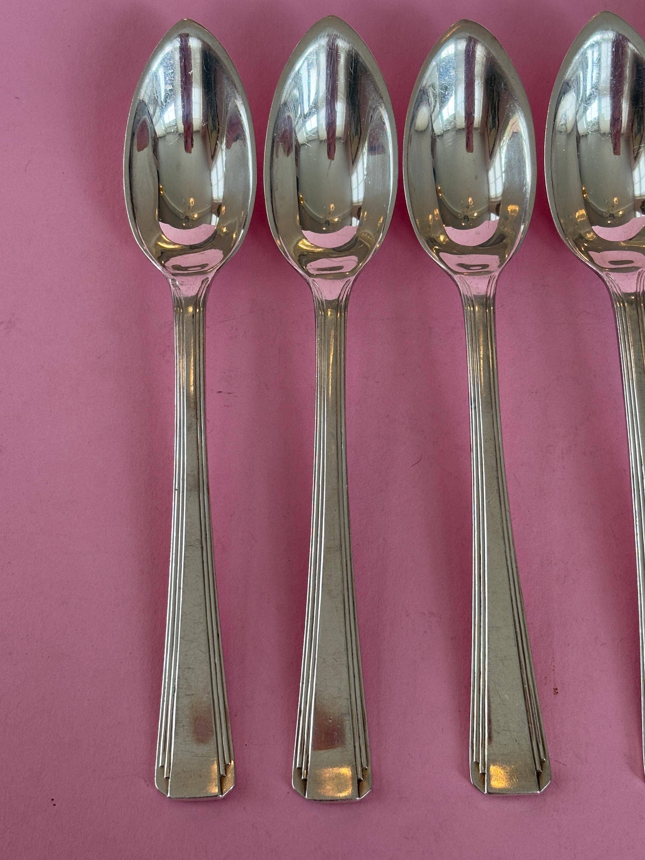 シルバーメッキグレープフルーツスプーン6本セット - エルキントン