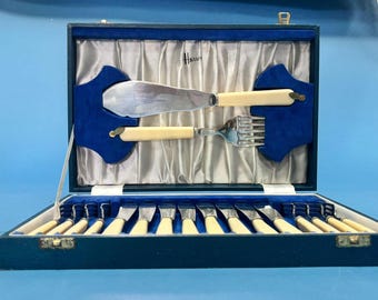 18-Piece Silver-Plated Fish Cutlery - Harrods