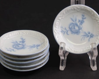 Set di 6 ciotole per bonbon Mitterteich Bavaria - Rose Blu