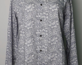 Vintage Ted Baker Men's Shirt - Floral Print - Size 4