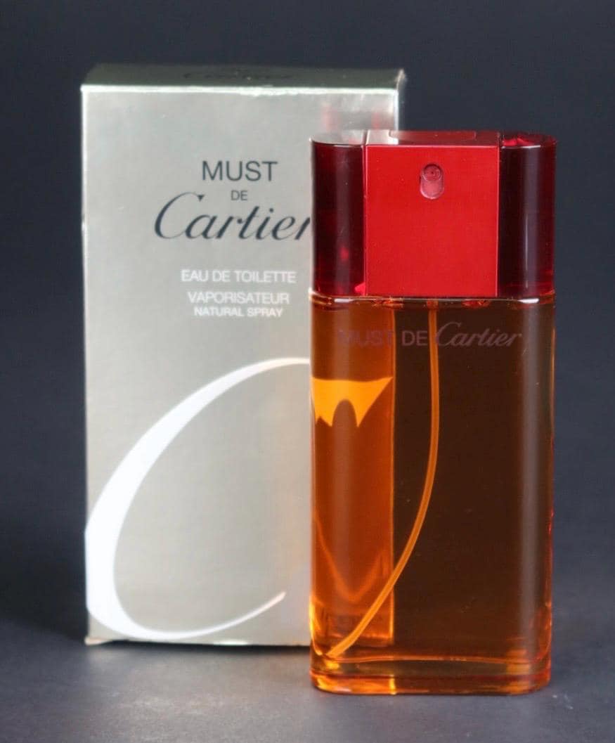 【希少】　カルティエ Les Must MIST 香水アトマイザー 赤金　箱付き Perfume Must Cartier - Etsy