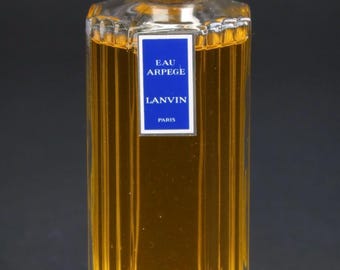 Bottiglia di profumo grande vintage Lanvin Eau Arpège - ca. 600 ml