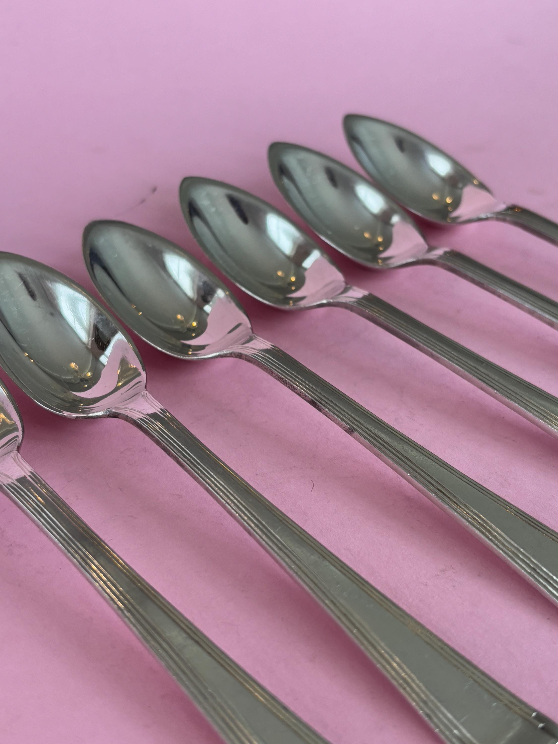 シルバーメッキグレープフルーツスプーン6本セット - エルキントン