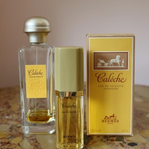 Parfum vintage Calèche di Hermès – Eau de Toilette e Soie de Parfum