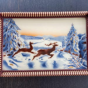 Vintage Tray - Deer