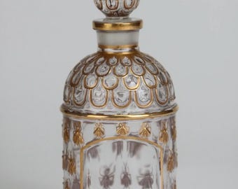 Frasco de perfume antiguo - Guerlain - Frasco de abeja