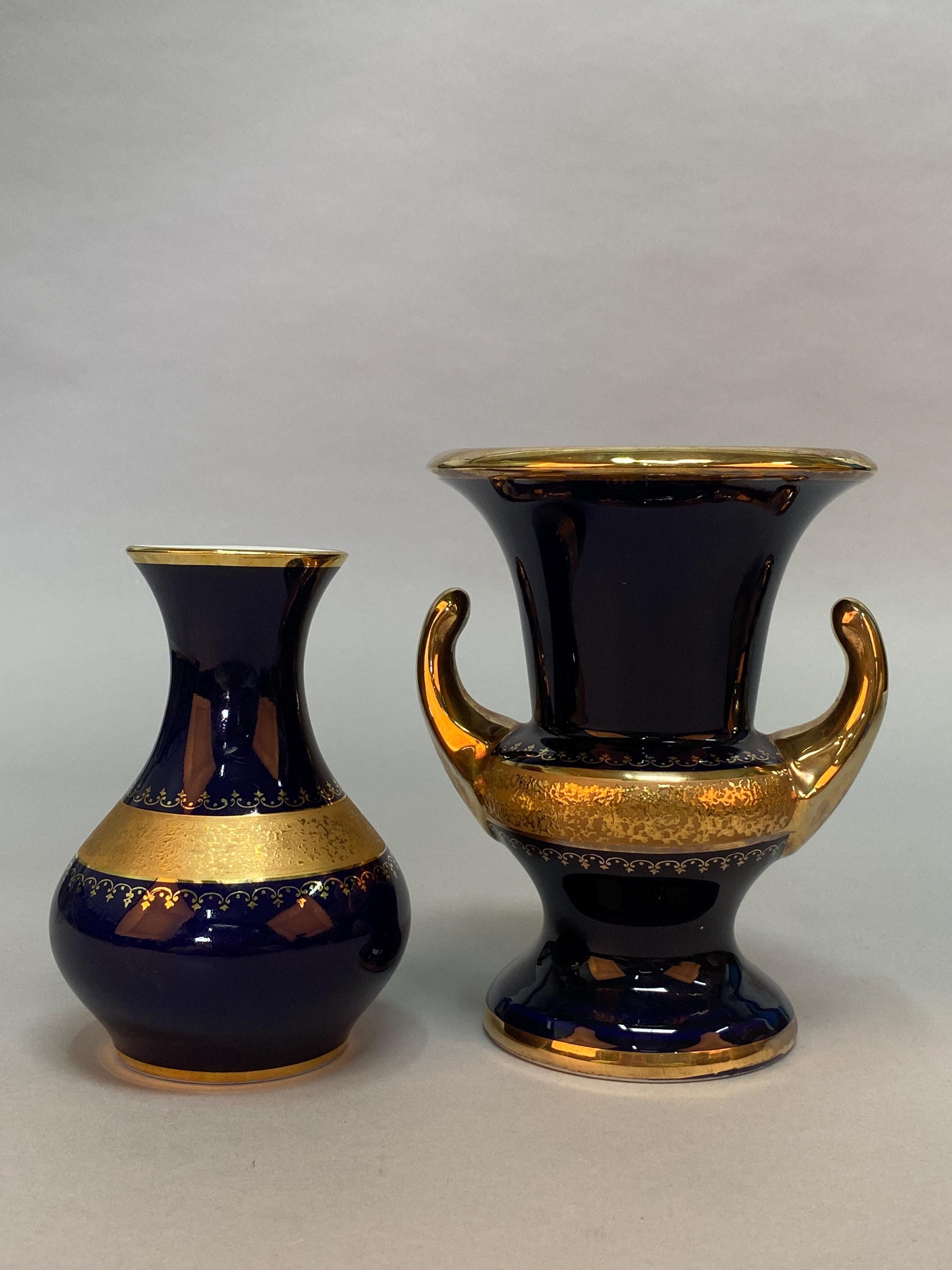 Kpm cobalt blue vase - Etsy 日本