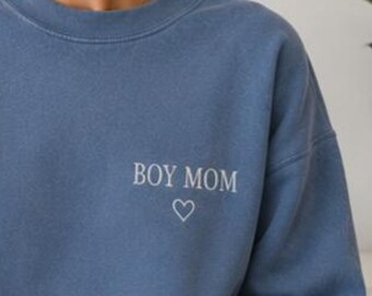 Boy Mom Sweatshirt, You Are Enough Love Edition, Gift for Mom of Boys, Unisex Comfort Colors Sweater