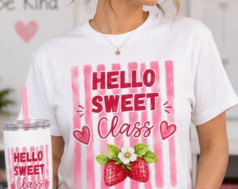 Berry Sweet Class Shirt, Back to School Shirt, Matching Class Shirt, Strawberry Teacher TShirt