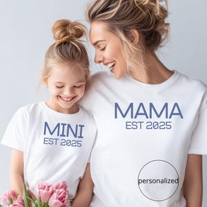 Mommy and Me Matching Shirts: Soft Cotton Mother&#39;s Day Outfit