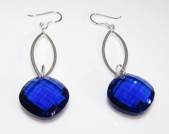 Indigo Dangle Earrings