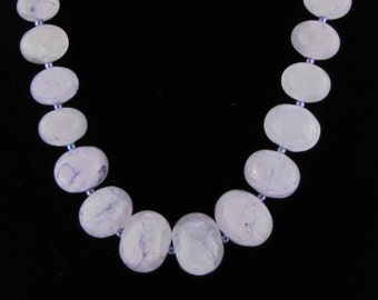 Elegant Lavender Quartz Necklace