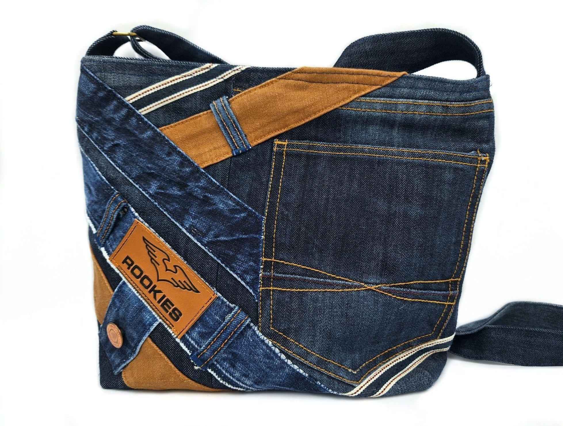 【SATIIIZ】Khaol Denim Pocket String Bag NewJeans NJ X COLLER RABBIT STRING BAG – Dear My Favorite