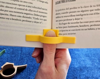 Thumb Book Holder - The Perfect Gift for Book Lovers / Gift for Her / Gift For Him / Books Accessories /Book Holder / Reading /  Useful tool