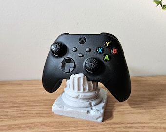 Xbox-serie X/S Greek Pillar enkele en dubbele controllerstandaard, gamingaccessoires, bureau-organizer, gamingstandaards, controllerstandaard, oude stijl