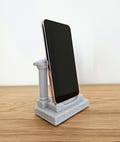 Greek Pillar Phone Stand Ancient Greek Column Marble Effect Column Holder with Non-Slip Base Holder Unique Gift for him / her Stand for Desk