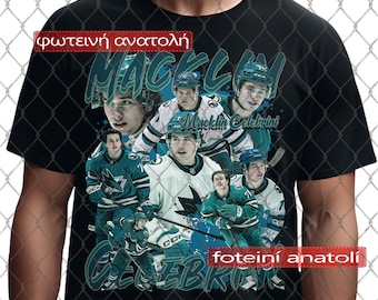 Limited Macklin Celebrini Shirt Unique Gift for Mom Dad Him Her | Hockey DTG Print Graphic Tee Handmade Unisex T-Shirt Bestseller Vintage
