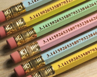 The Pi Pencil Pi Day Class Pack - 30 or More Pencils - Pi Pencils