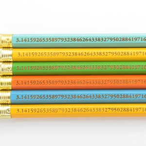 The Pi Pencil Pi Day Class Pack 30 or More Pencils Pi Pencils image 2