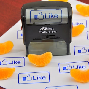 The Best Large Facebook Inspired Like Stamp for People Who Like Things image 2