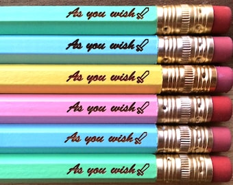 comme vous le souhaitez. lot de 6 crayons pastel.