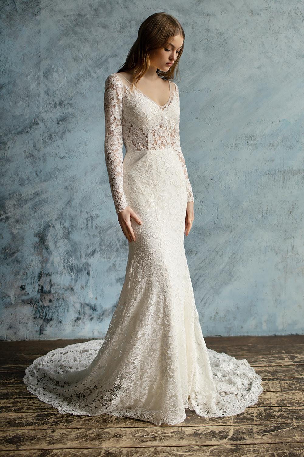 Long Sleeve Grace Loves Lace Bridal - Etsy