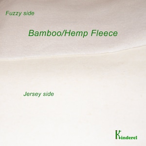 Hemp Bamboo Fleece Fabric, by the yard