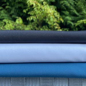 Softshell Fleece Fabric, Dintex Waterproof Fabric, 7 yards, Black, White or Blue