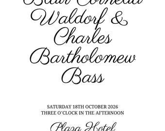 Wedding Invitation Template