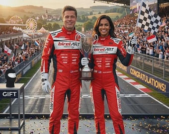 Bundle F1 Go Kart Suit CIK/FIA Level 2 Race Suit with Matching Gloves & Shoes